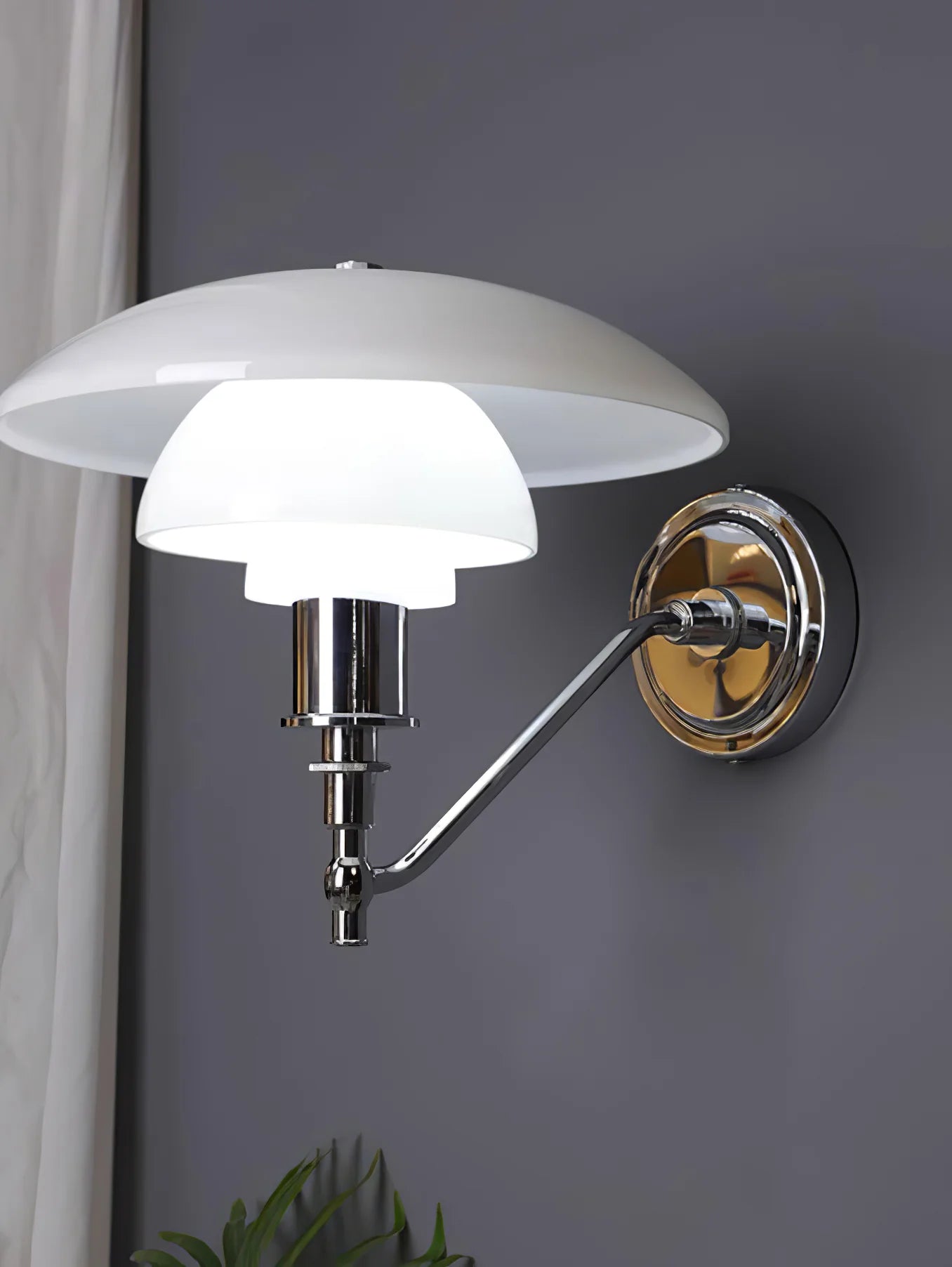 Multilayer Glass Wall Lamp