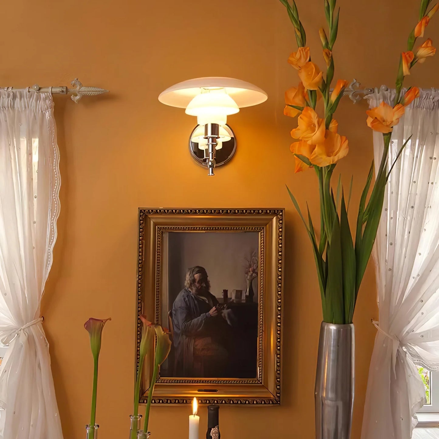 Multilayer Glass Wall Lamp