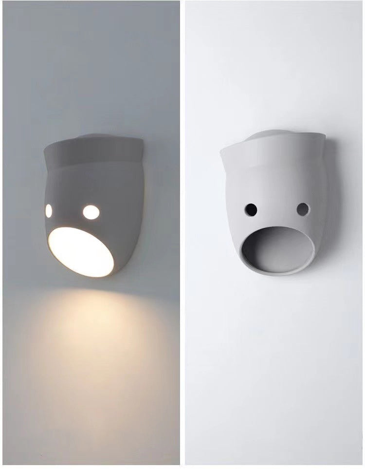 Nordic Danish Mask Wall Lamp