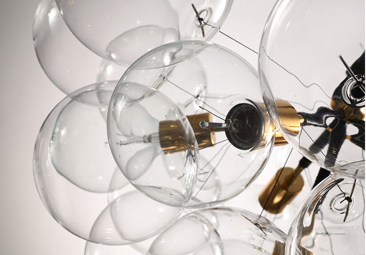 Modern Cluster Bubble Chandelier
