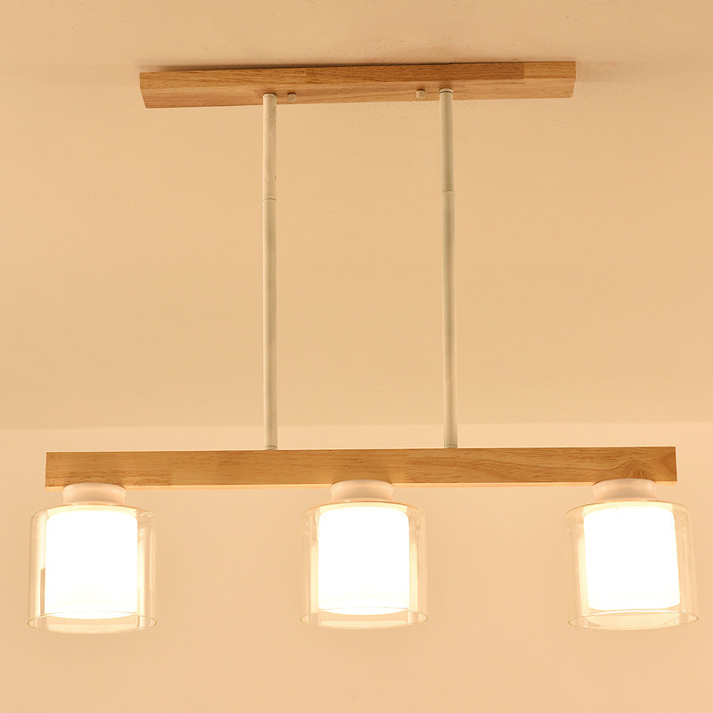 Walnut Aromatherapy Pendant Lamp