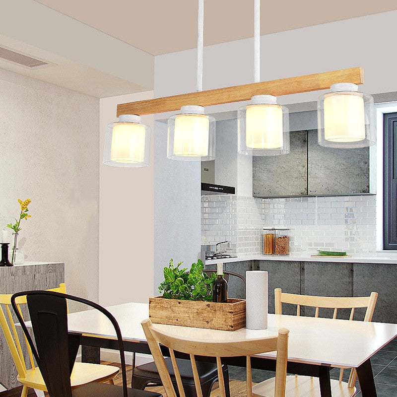 Walnut Aromatherapy Pendant Lamp