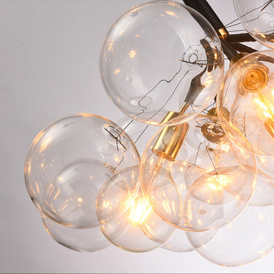 Modern Cluster Bubble Chandelier