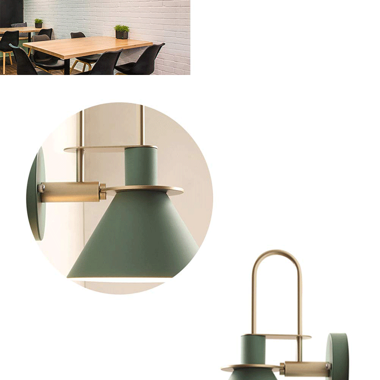 Horn Type Metal Wall Lamp