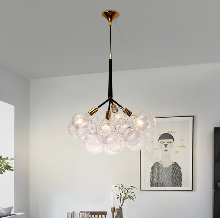 Modern Cluster Bubble Chandelier