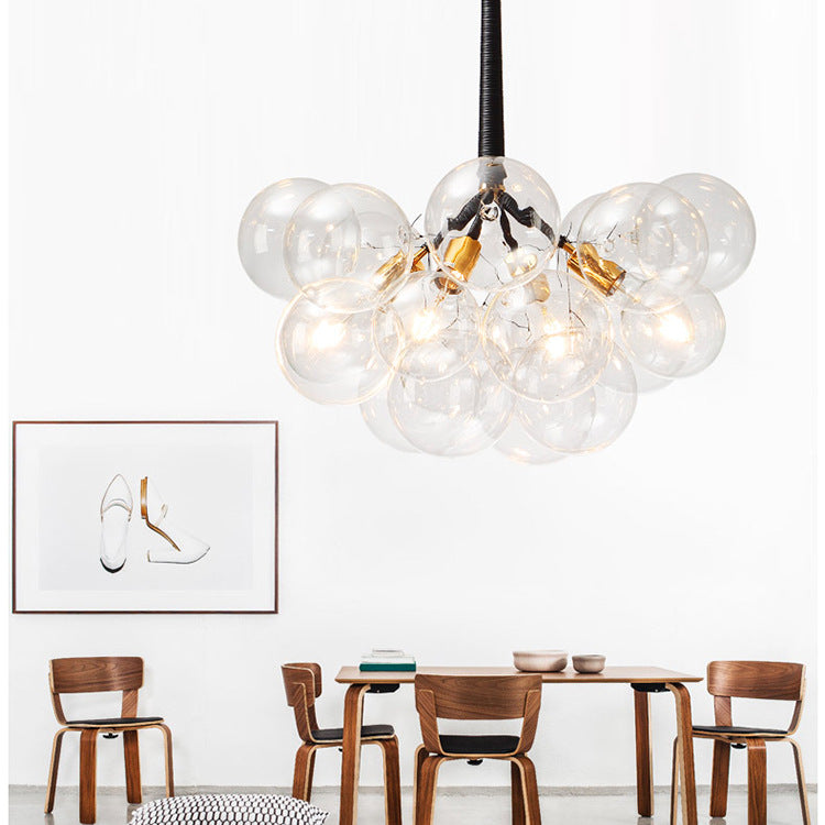 Modern Cluster Bubble Chandelier