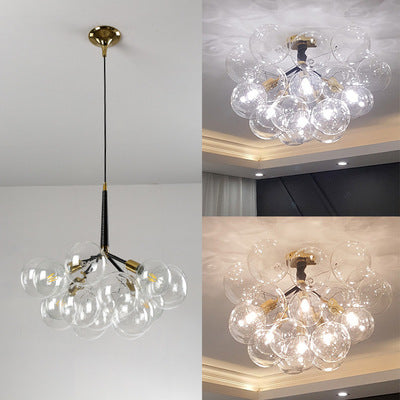 Modern Cluster Bubble Chandelier