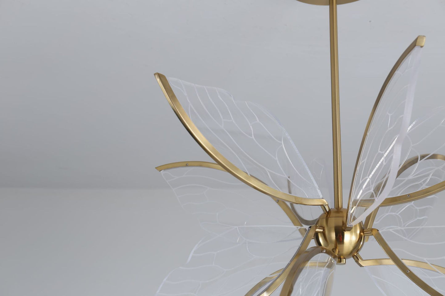 Modern Butterfly LED Chandelier with Acrylics