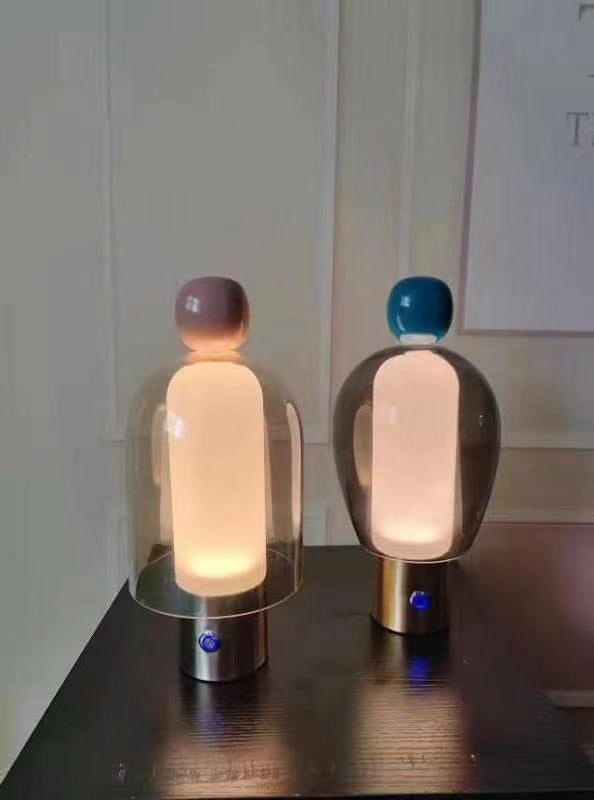 Wireless Rechargeable Touch Dimmable Bedside LED Table Lamp