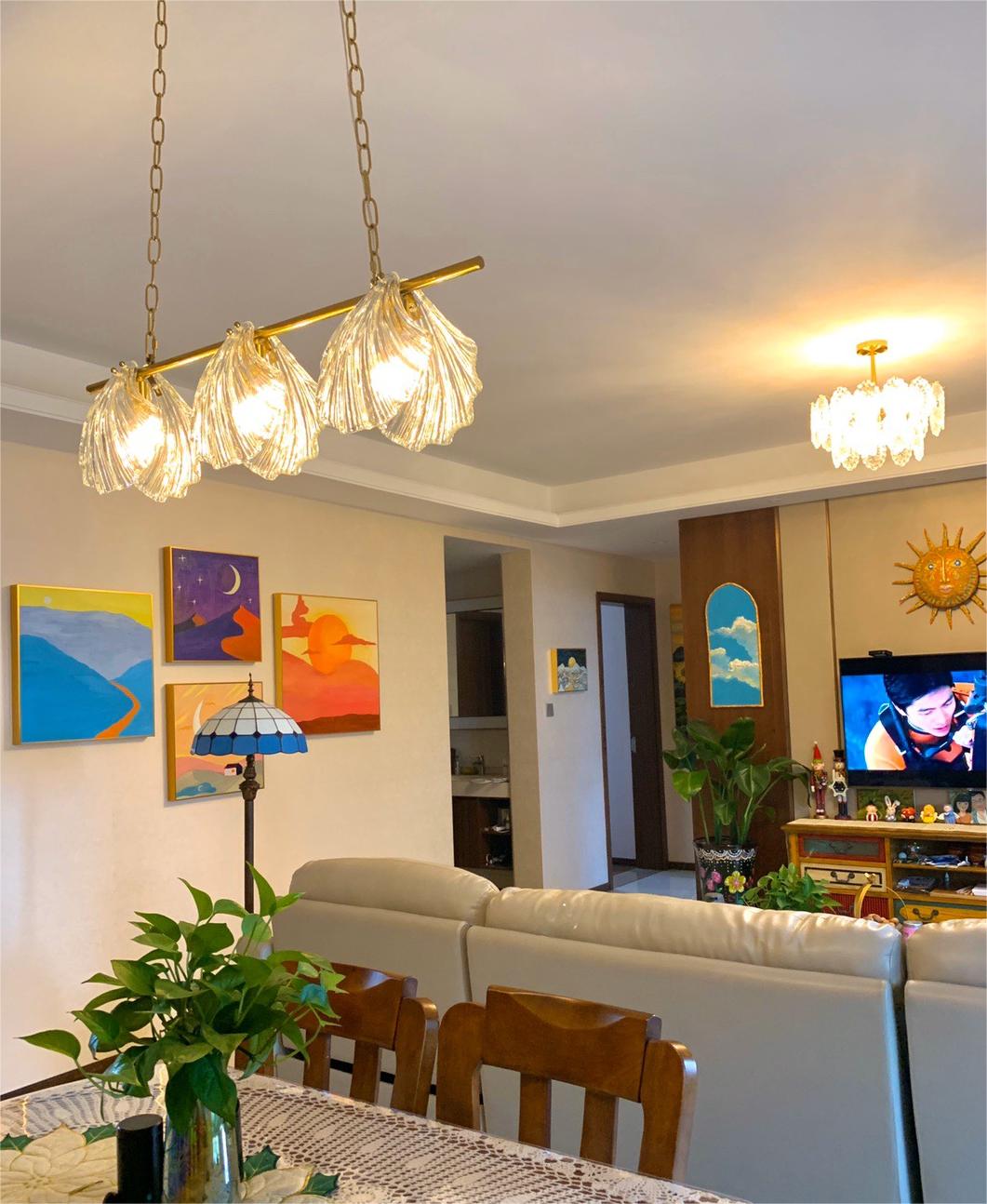 Krystal Shell Pendant Lamp