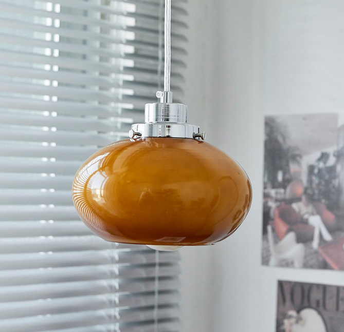 Persimmon Ruyi Pendant Lamp
