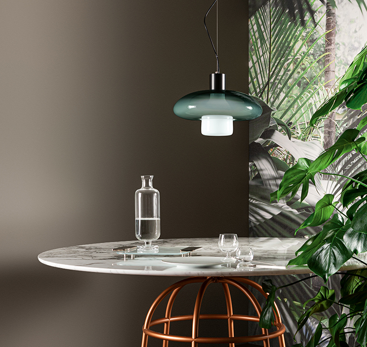 Mini Glass Pendant Lamp