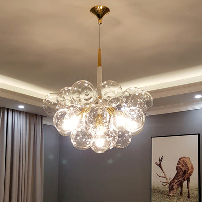Modern Cluster Bubble Chandelier