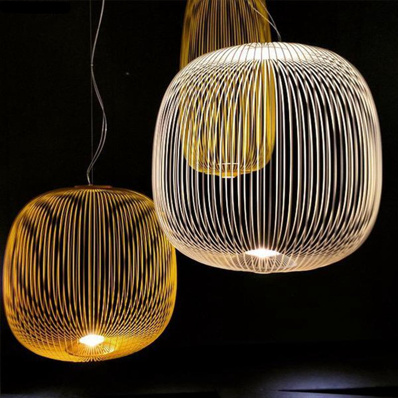 4 light lantern pendant