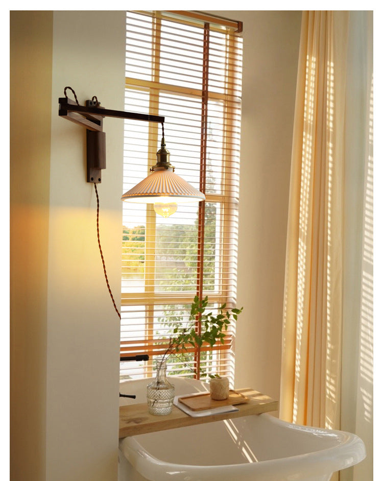 Vintage Folding Wall Lamps