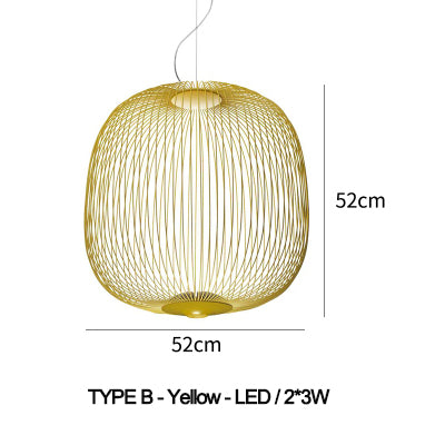 Spokes Latern Pendant Light