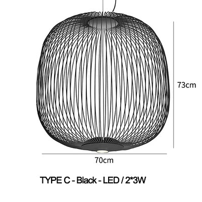 Spokes Latern Pendant Light