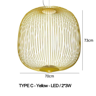 Spokes Latern Pendant Light