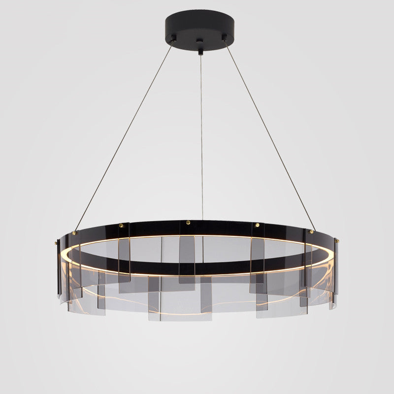 Contemporary Stratos LED Chandelier