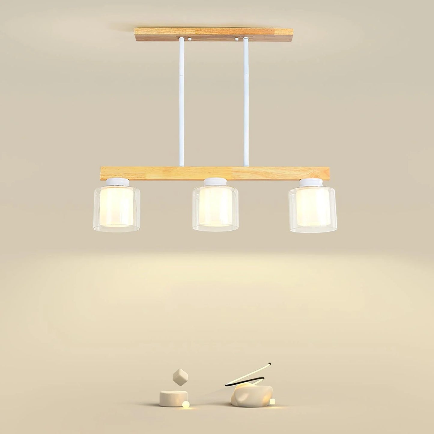 Walnut Aromatherapy Pendant Lamp