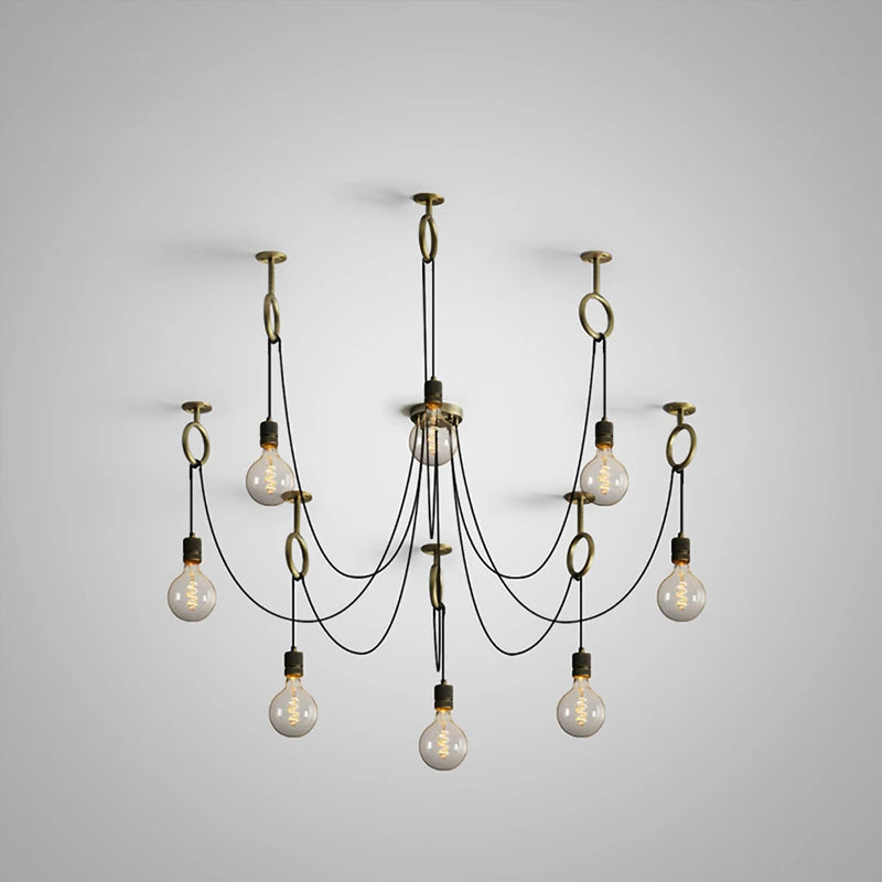 American Countryside Industrial Chandelier