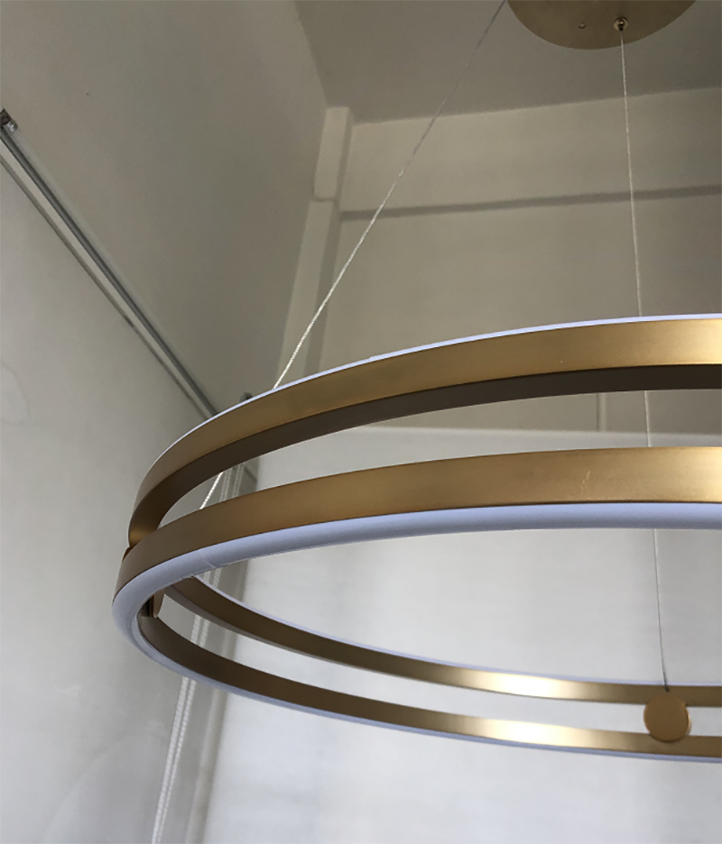 Over-Lapped Circle Updown Light LED Pendant