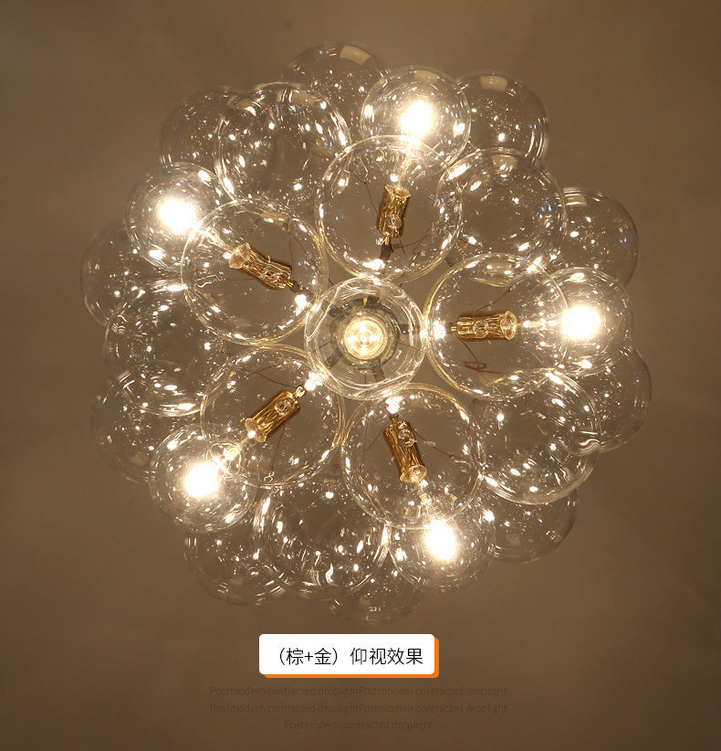 Modern Cluster Bubble Chandelier