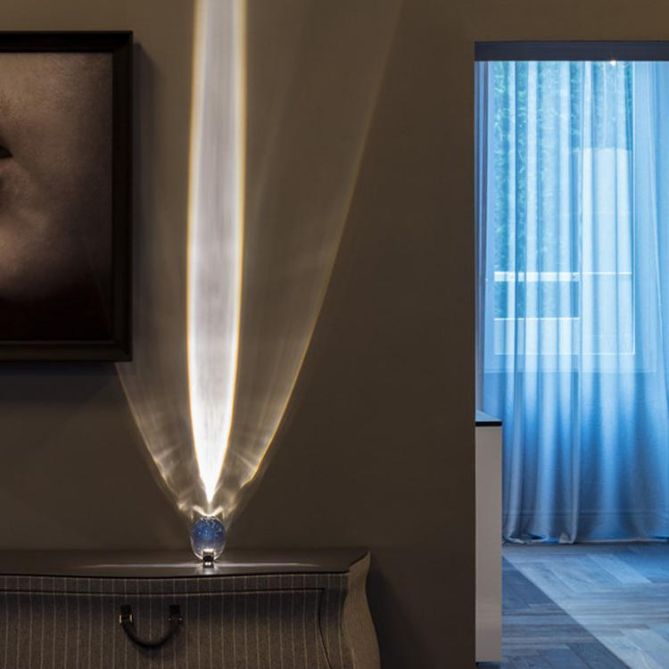 K9 Crystal Sky Eyes LED Table Lamp