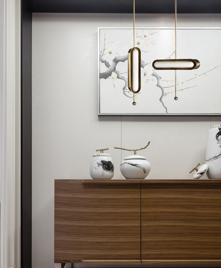 Metal Circuit LED Pendant Lamp