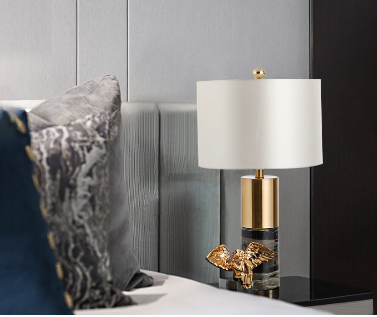 Concrete Table Lamp | Marble Table Lamp