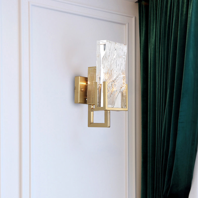 Ice Crystal Wall Sconce