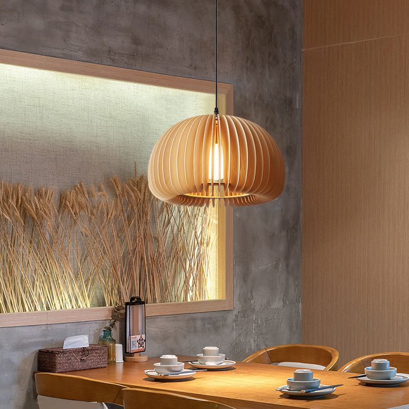 Wooden Pendant Light