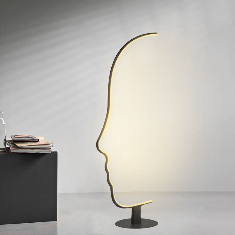 Face-shaped Decor LED Floor Lamp