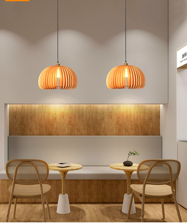 Wooden Pendant Light