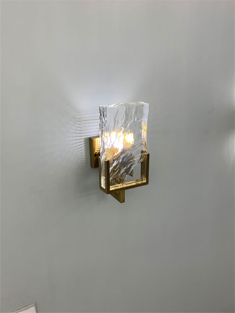 Ice Crystal Wall Sconce