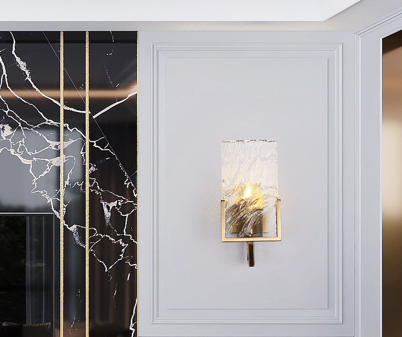 Ice Crystal Wall Sconce