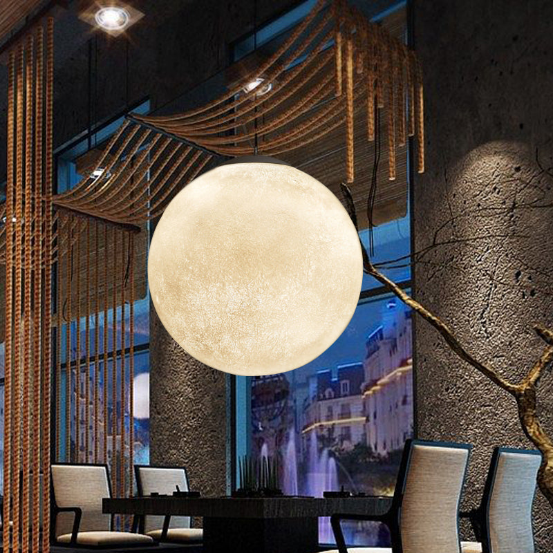 3D Printing Moon Pendant Light 