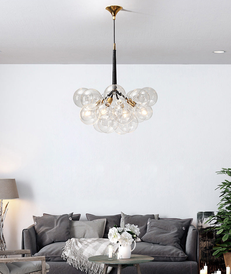 Modern Cluster Bubble Chandelier