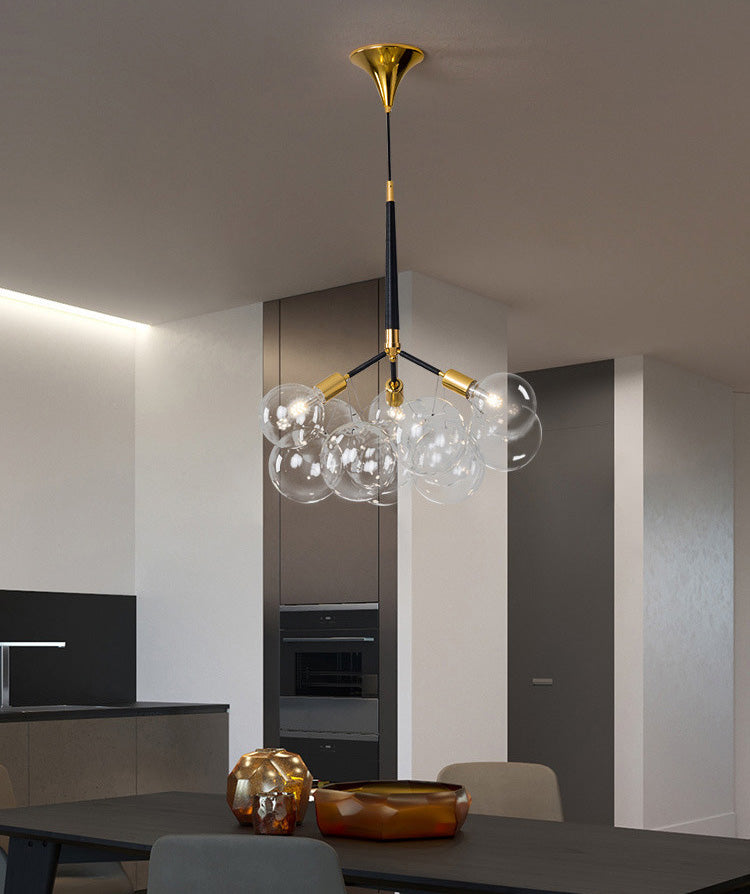 Modern Cluster Bubble Chandelier