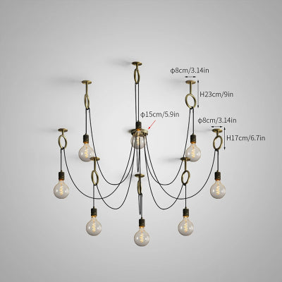 American Countryside Industrial Chandelier