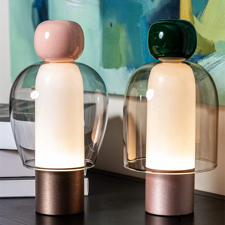 Wireless Rechargeable Touch Dimmable Bedside LED Table Lamp