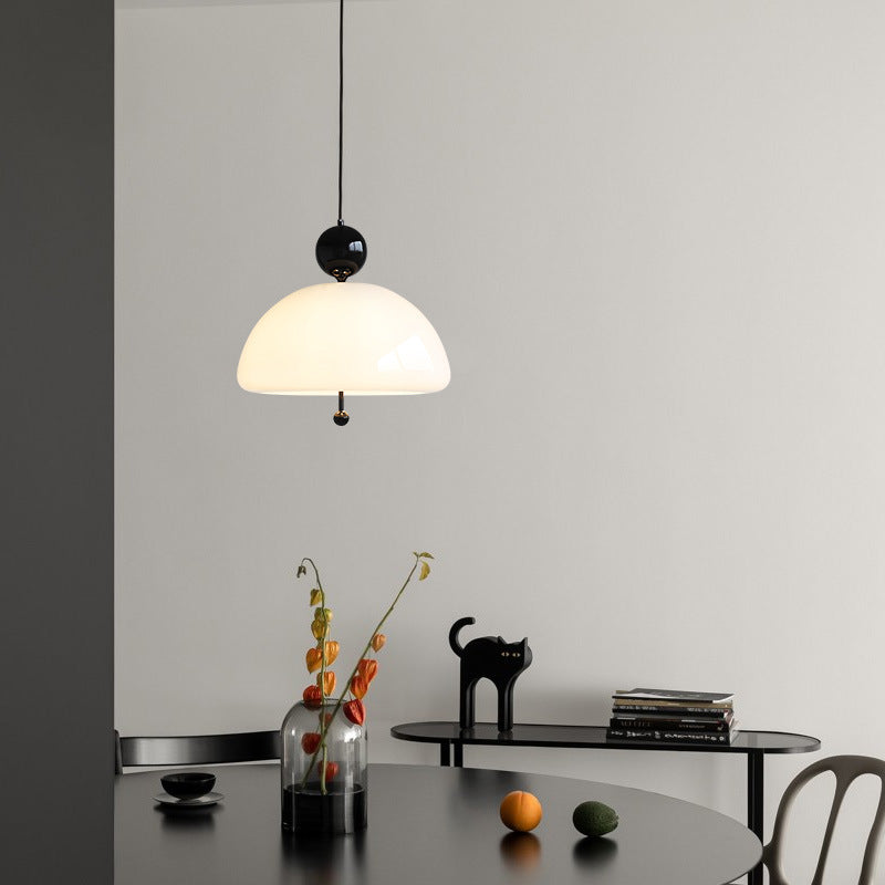 White Jade Glass Pendant Lamp
