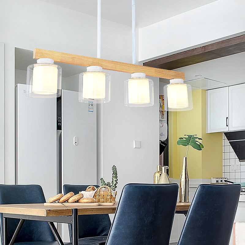 Walnut Aromatherapy Pendant Lamp