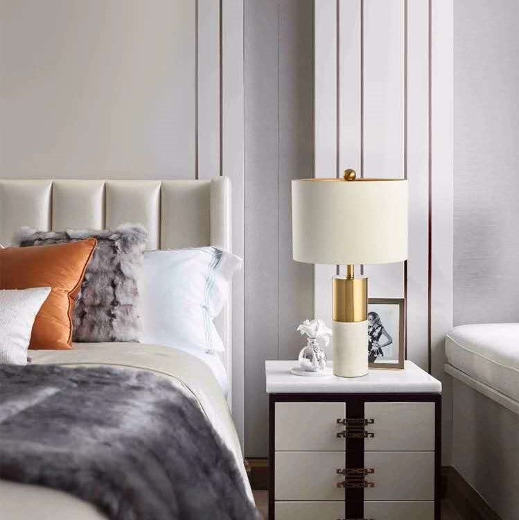 Concrete Table Lamp | Marble Table Lamp