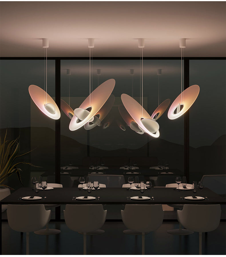 Revolving Galaxy Planet LED Pendant Lamp