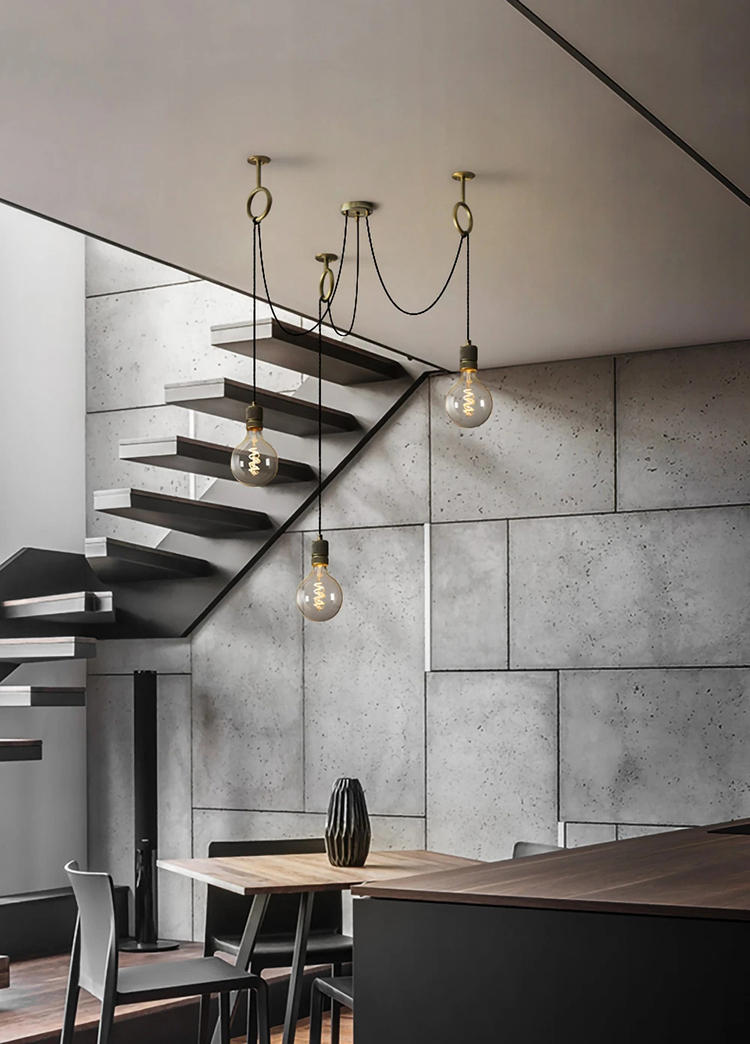 American Countryside Industrial Chandelier