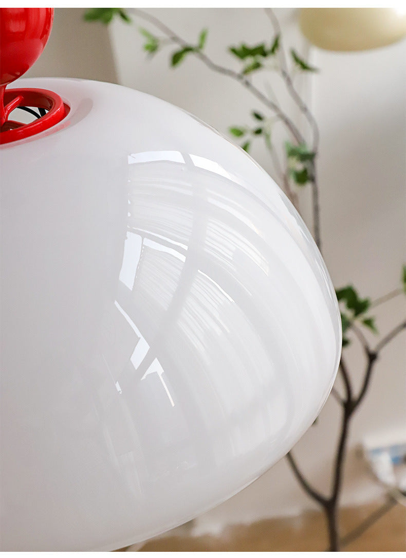 White Jade Glass Pendant Lamp