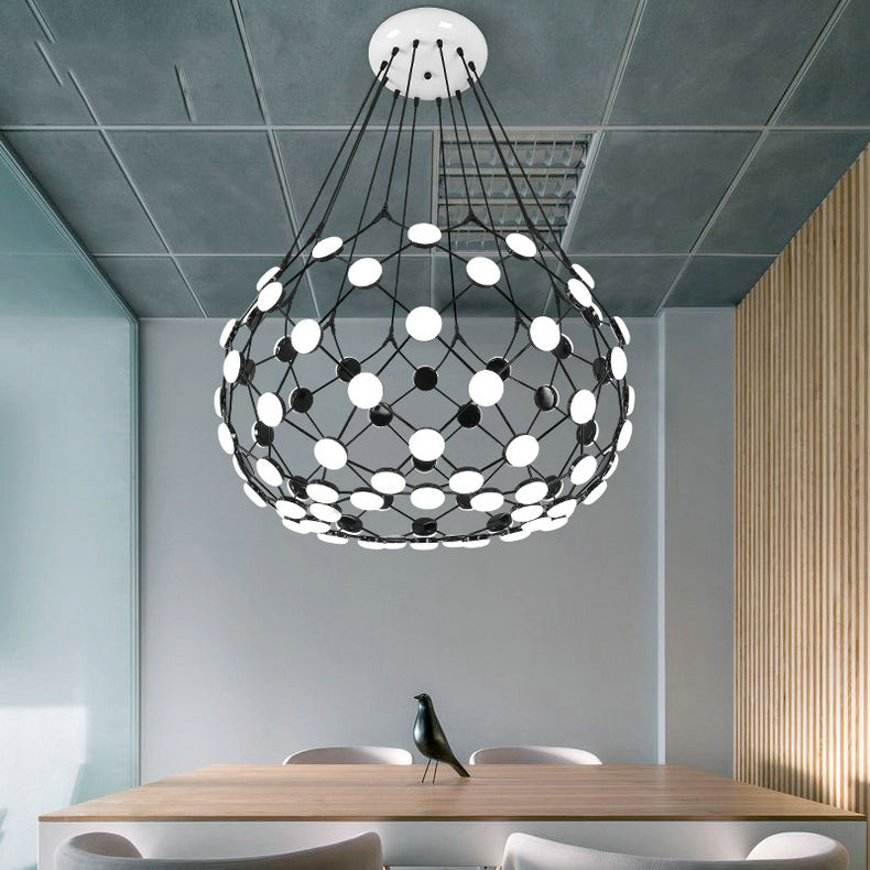 Mesh LED Suspension & LED Ceiling Flush Mount