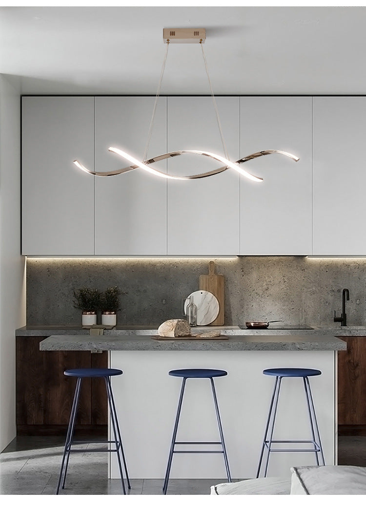 Interlaced Waves Pendant Lamp