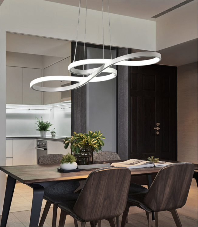 LED Infinity Chandelier